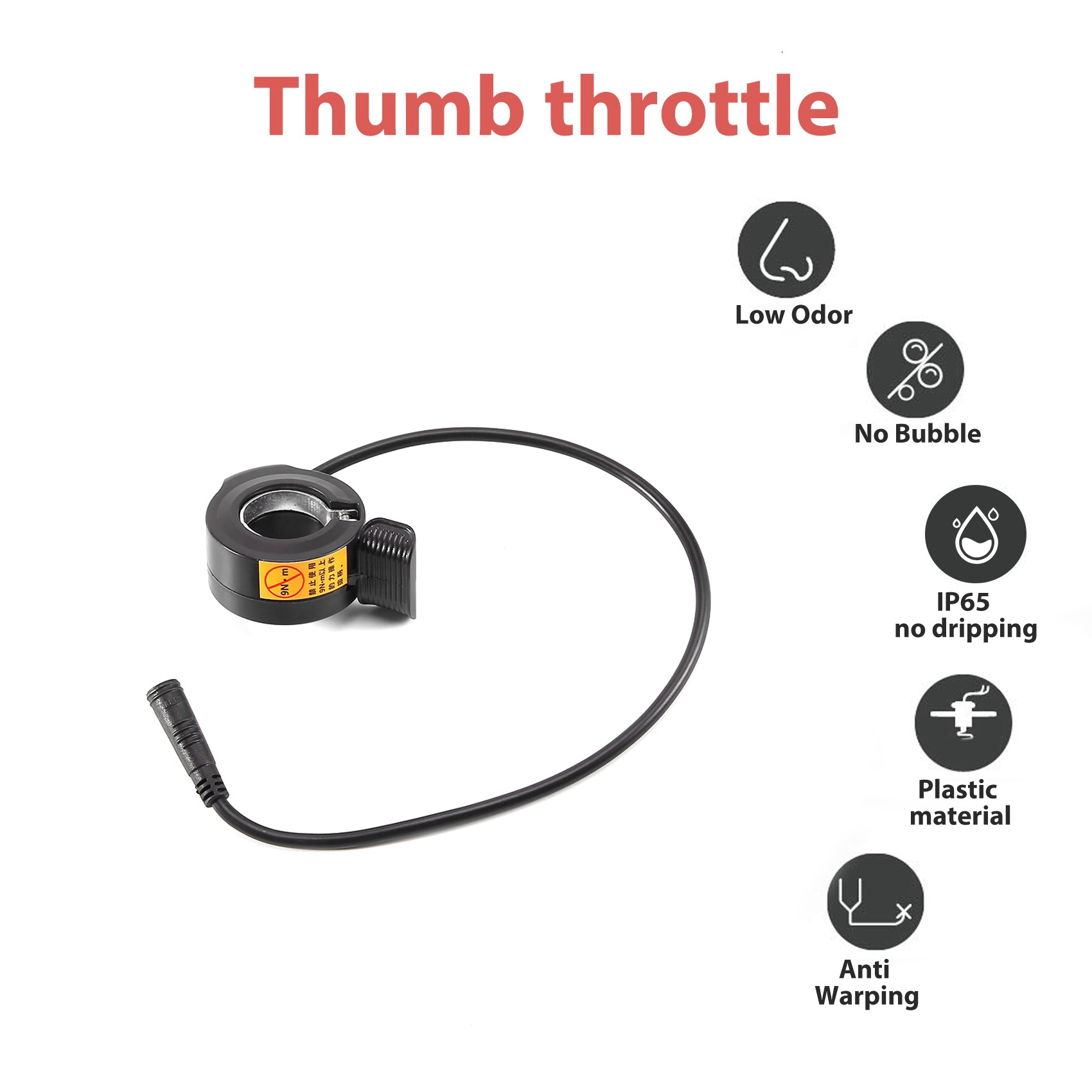 AB31-Thumb Throttle For Bafang - đánh giá và giá Mid Drive Motor Kit 52V 1000W