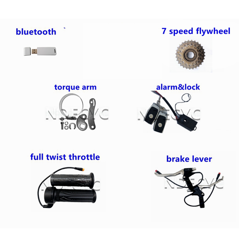 NBP 20/24/26x4.0 48-72V 3000W  - đánh giá và giá Ebike Conversion Kit 72V 3000W